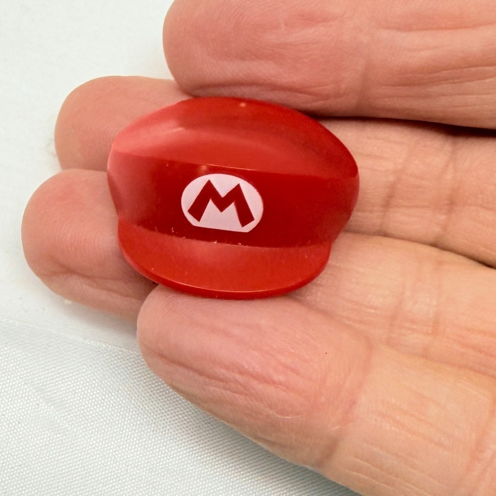 LEGO Super Mario Interactive large figure Mario Red Cap Hat M Logo 6308851 1pc